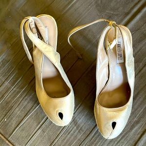 Jennifer Lopez Peep Toe Platform Heels